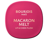 BOURJOIS-MACARON MELT blush para bochechas e lábios 4 Pink Guava 8 gr.-DrShampoo - Perfumaria e Cosmética